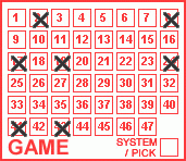 Game ticket