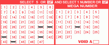 Game ticket