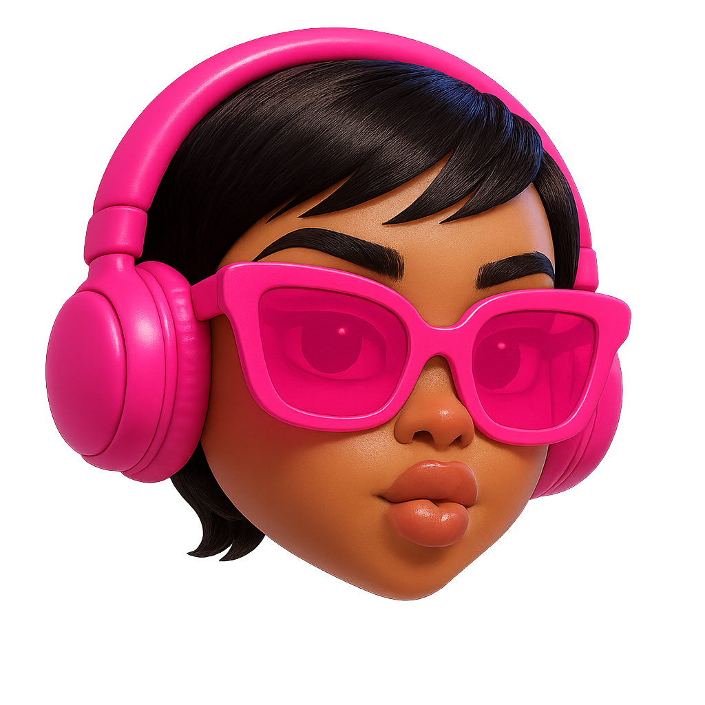 TATI, an AI-powered Laradise Studios artist.