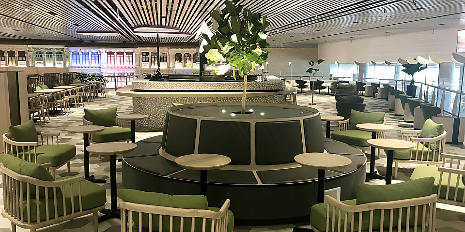 Plaza Premium Lounge at Terminal 4 Singapore Changi Airport