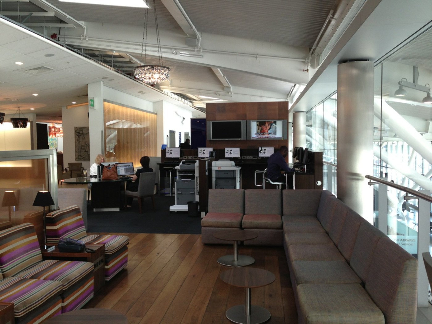 british airways staff travel lounge