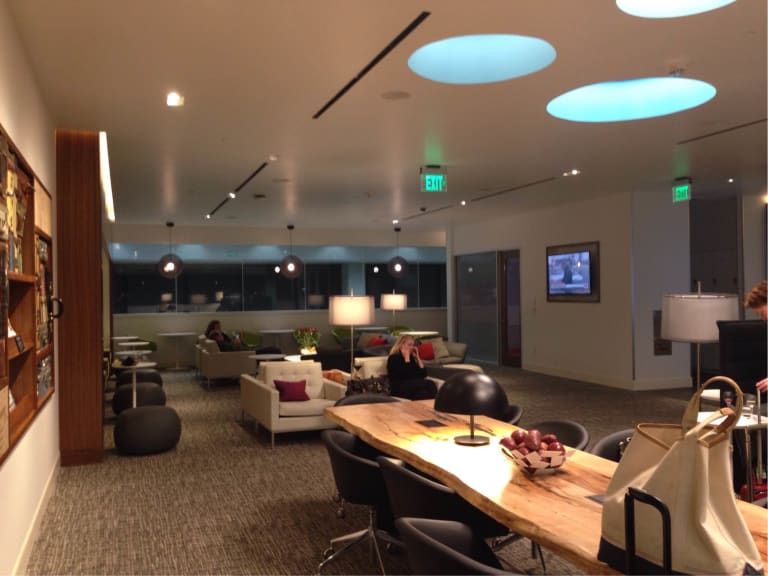 sfo centurion lounge from delta