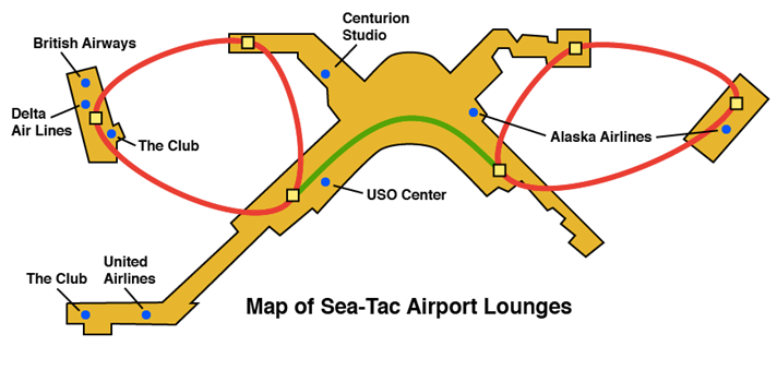 seattle airport terminal map southwest airlines