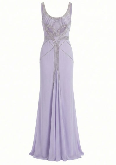 Vintage Versace Lavender Gown