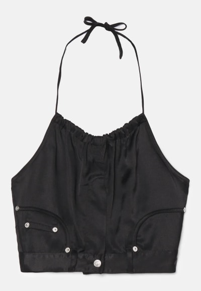 Halter Cropped Tank Top