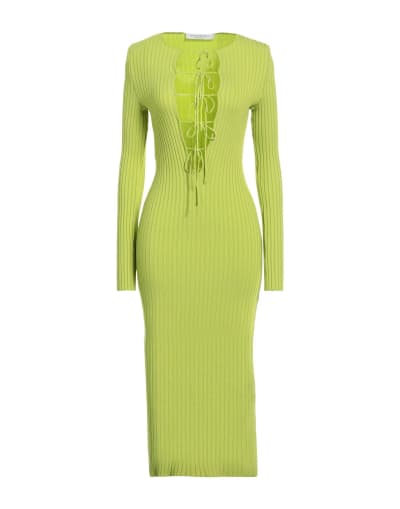 Philosophy di Lorenzo Serafini Ribbed Knit Tie-Front Dress