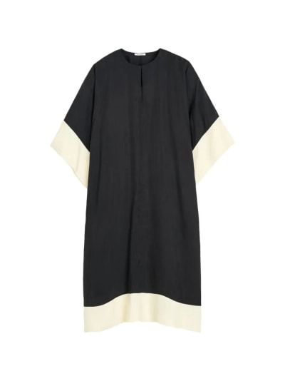 By Marlene Birger Cicine Kaftan Dress size small black and white