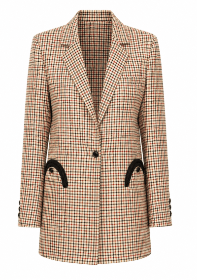 Blaze Milano George Check Blazer