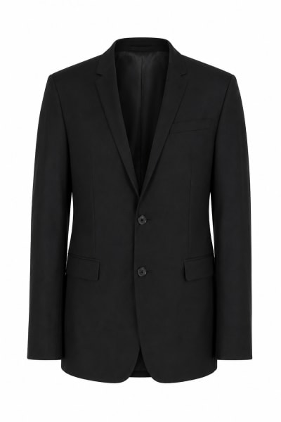 Dior 2005 Tailored Notched Suit Blazer