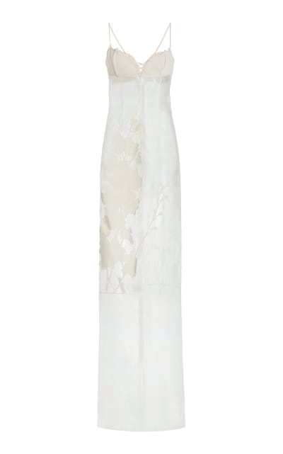 Ludovic de Saint Sernin exclusive appliqué maxi dress