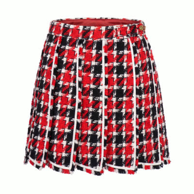 Thom Browne Tweed Mini Skirt 