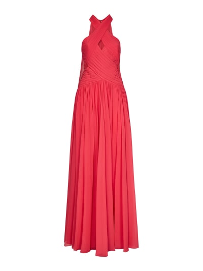 Elie Saab Calypso Silk Chiffon Gown