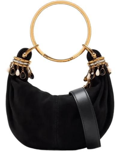 CHLOÈ Mini Beaded Bracelet Hobo Bag