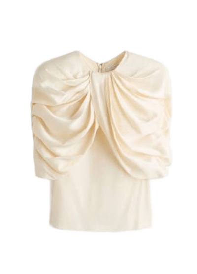 Stella McCartney Silk Drape Top