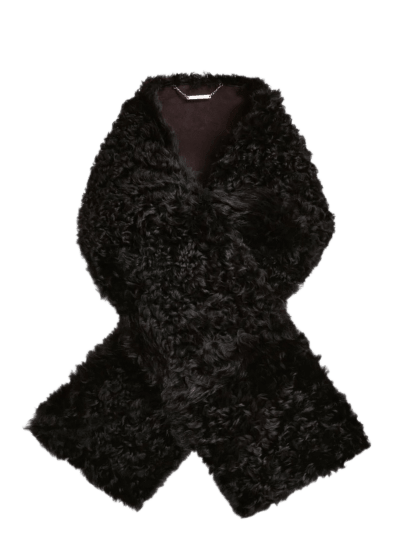 Nour Hammour Scarf Shearling XL
