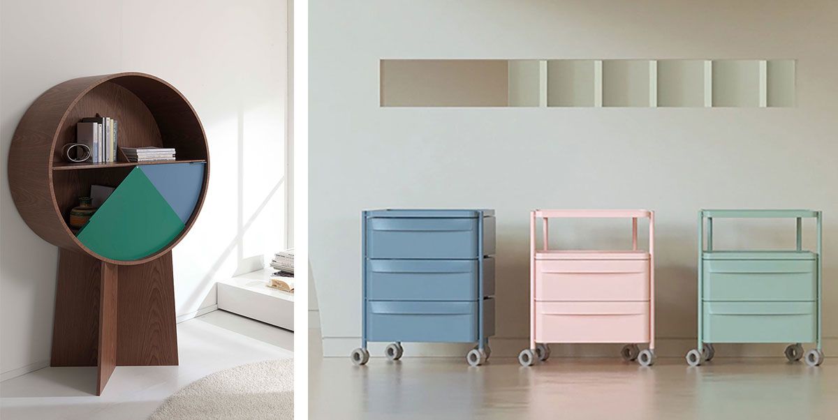 Luna by Coedition & Boxie by Pedrali