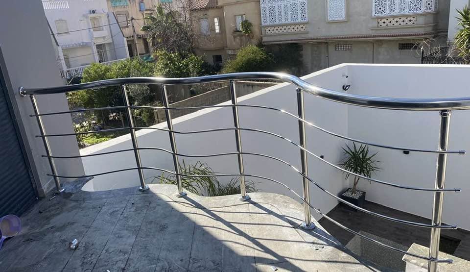 Rampe escalier moderne