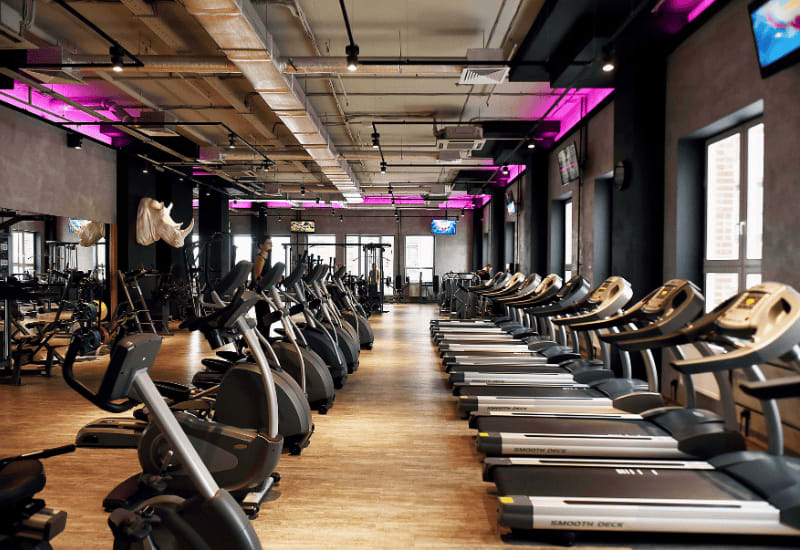 A gym using the Loyaltymaster digital membership program