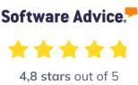 Software Advice rating badge
