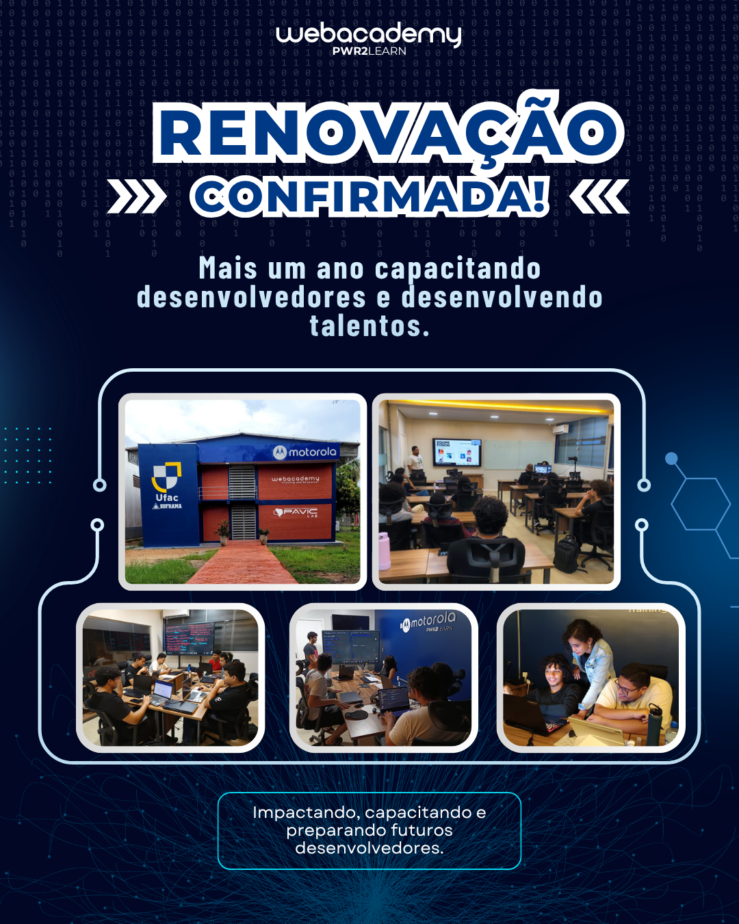 Renovação WebAcademy — Comunicação Institucional