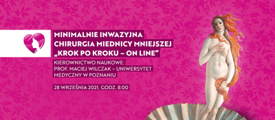 Minimalnie inwazyjna chirurgia miednicy mniejszej KROK PO KROKU – ON LINE
