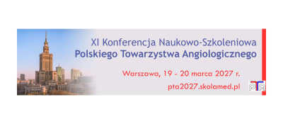 XI Konferencja Naukowo-Szkoleniowa Polskiego Towarzystwa Angiologicznego 
