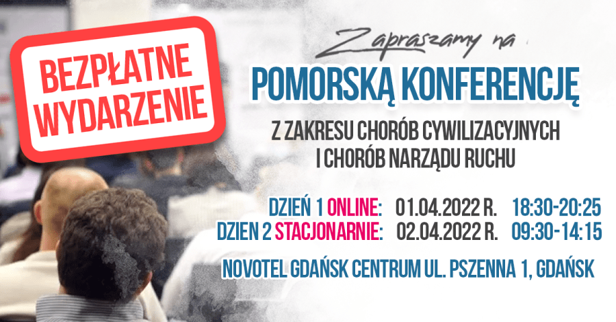 Pomorska Konferencja Hybrydowa IAMP z zakresu chorób cywilizacyjnych