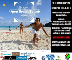 2º etapa – Open de Beach Tennis MB&T - 2017 - SIMPLES - MASC - D