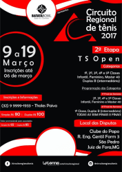 2º Etapa 2017 - TS Open - Duplas B