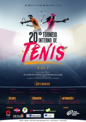 20º Recreativo Interno de Tênis 2017 - Ac 50 B