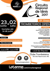 6ª Etapa 2017 - Trombeteiros Open - 1º Classe