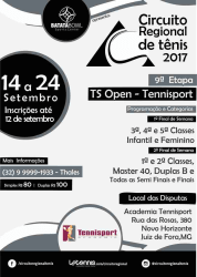 9ª Etapa 2017 - TS Open Tennisport - Feminino