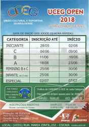 7º Open UCEG 2018 - Categoria A