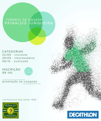 Primeiro torneio de Squash Reinaldo Junqueira - Avançado