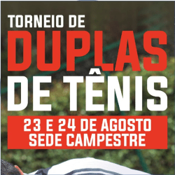 Torneio de Duplas de Tênis - 1ª Classe