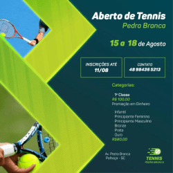 Aberto de Tennis Pedra Branca