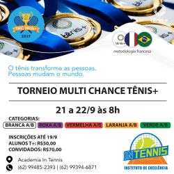 TMC In Tennis - 2019/3 - Laranja Masculino B