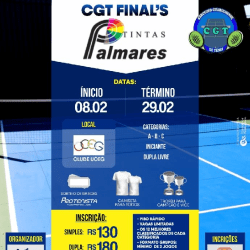 CGT FINALS TINTAS PALMARES 2019 - Iniciante