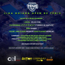 Liga Goiana Open de Tênis 2º Classe