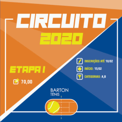 CIRCUITO BARTON - 1 ETAPA / 2020 - RANKING B