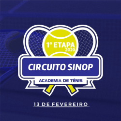 1ª Etapa do Circuito Sinop Academia de Tênis - 1ª Classe - acima 34 anos