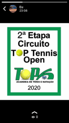 2ª Etapa Circuito Top Tennis Open