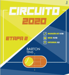 CIRCUITO BARTON - 2 ETAPA / 2020 - RANKING A