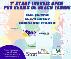 1º START IMÓVEIS OPEN PRO SERIES DE BEACH TENNIS ONE BEACH TENNIS/ ARENA MAIOR SEGUROS - Masculino Profissional