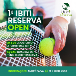 3”  Ibiti Reserva open 