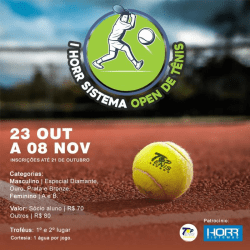 I HORR SISTEMAS OPEN DE TENIS - 500