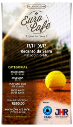 Transportadora Euro Café Open de Tênis - 1ª Classe Masculino