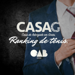 CASAG - Ranking dos Advogados 2021/1 CLASSE A