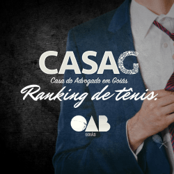 CASAG - Ranking dos Advogados 2021/1 CLASSE D