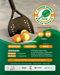 1º Torneio INTERNO Park Maquinas Agrícolas de Beach Tennis